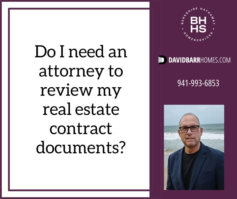 Attorney review for Venice and Nokomis FL real estate