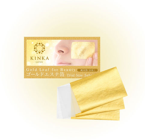KINKA GOLD LEAF 24K one-sixth size