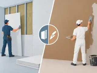 Drylining Versus Wet Plastering: Which Fits?