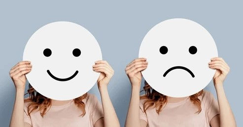 Split image showing two people doing the same activity, one driven by fear, one by values, representing towards and away moves psychology | The Harvest Clinic