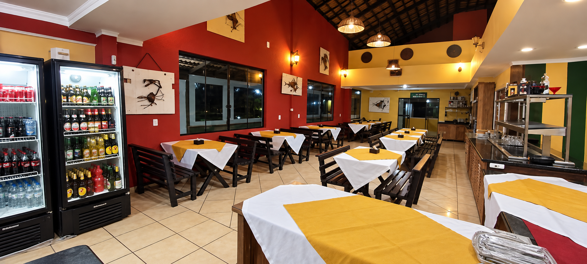 Salão do Restaurante e Eventos — Chef Brasil