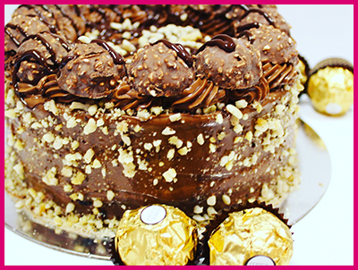 Ferrero Rocher Cake
