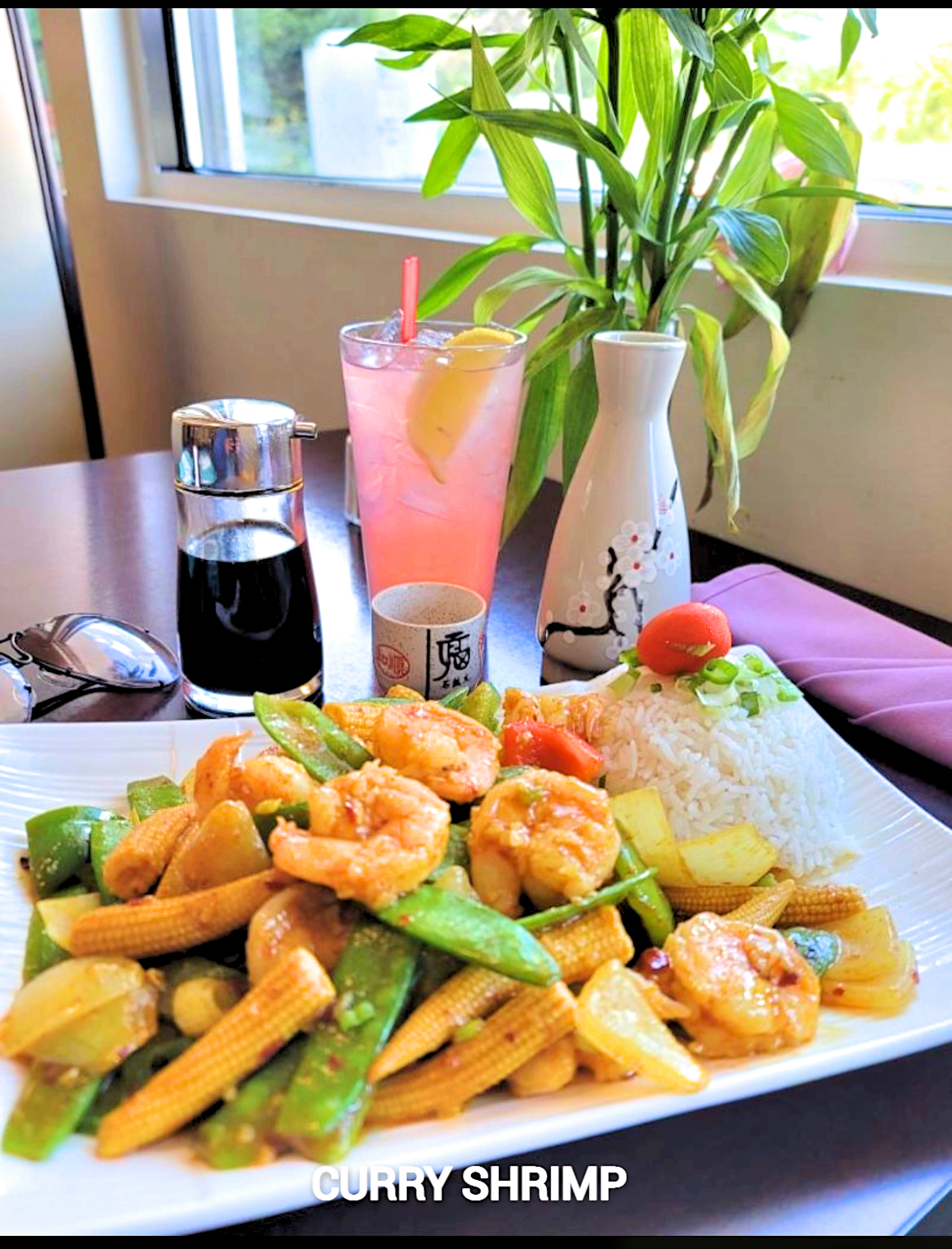 Arranged Food and Objects