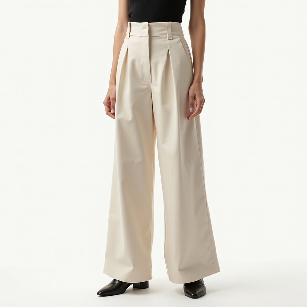 Wide Leg Trousers
