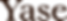 Yase text Logo