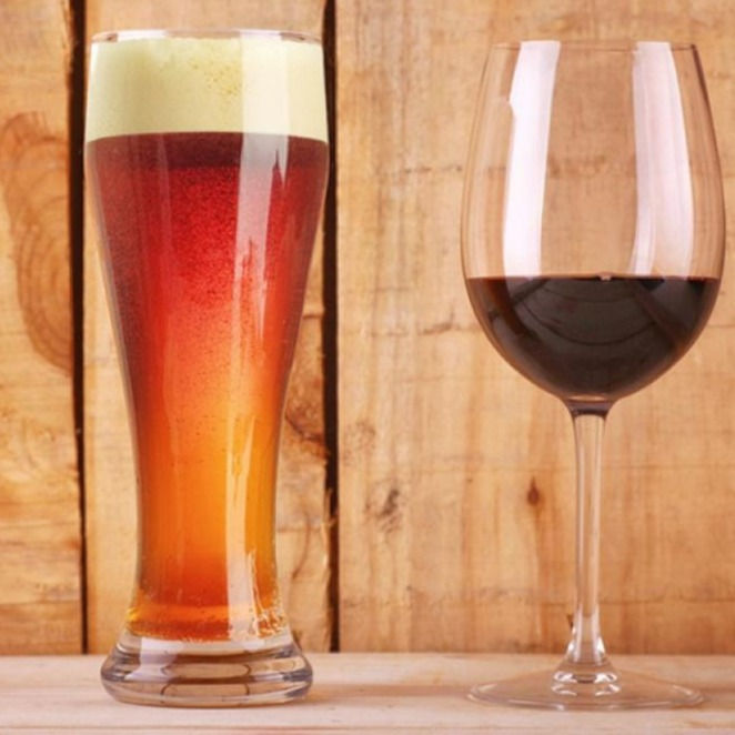 How many beers in a bottle of wine?