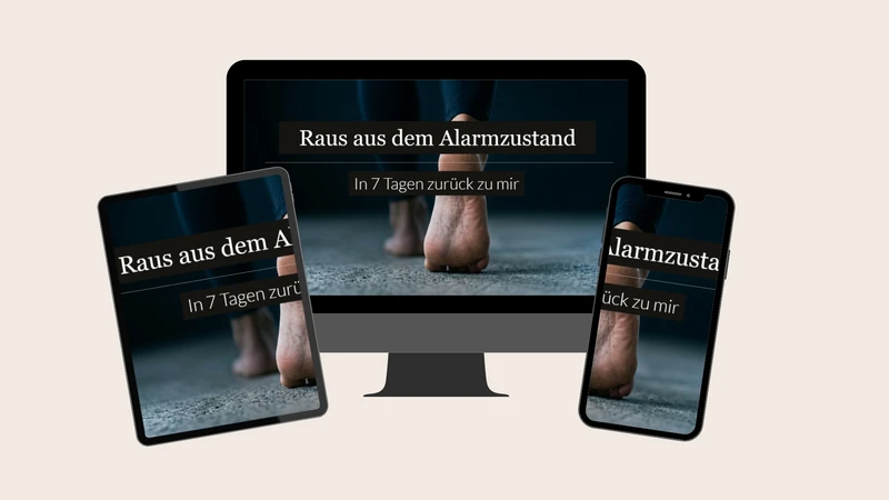 Raus aus dem Alarmzustand – in 7 Tagen zurück zu dir von Julia Lühder & Yin Yoga Berlin