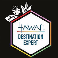 Hawaii Destination Expert Logo earned by Personal Escape Travel. Certified Hawaiian Island experts by the Hawaii Tourism Authority