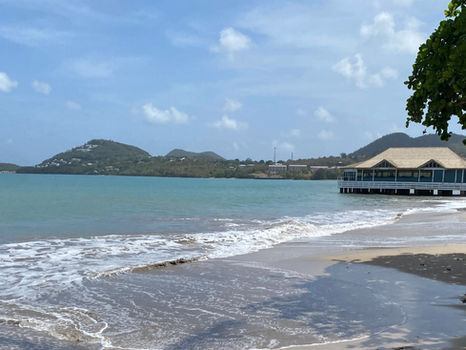 Overwater restaurant on a secluded beach resort Personal Escape Travel