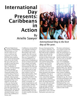 Mock Magazine Article
