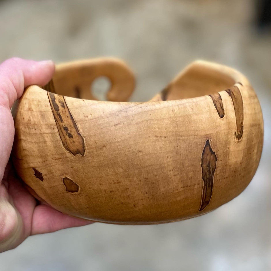 Ambrosia Maple Yarn Bowl