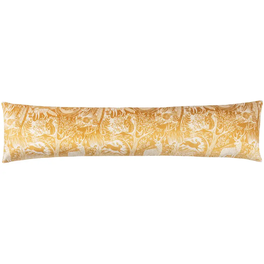 Thumbnail: Winter Woods Draught Excluder Ochre