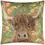 Thumbnail: Grove Highland Cow Outdoor Cushion Olive
