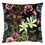 Thumbnail: Midnight Garden Floral Square Cushion Shiraz