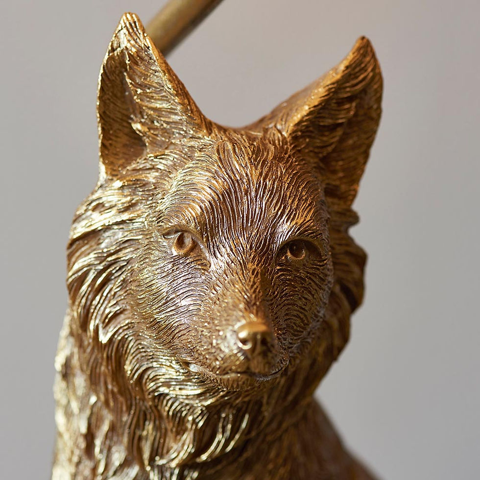 Thumbnail: Fox Table Lamp - Gold