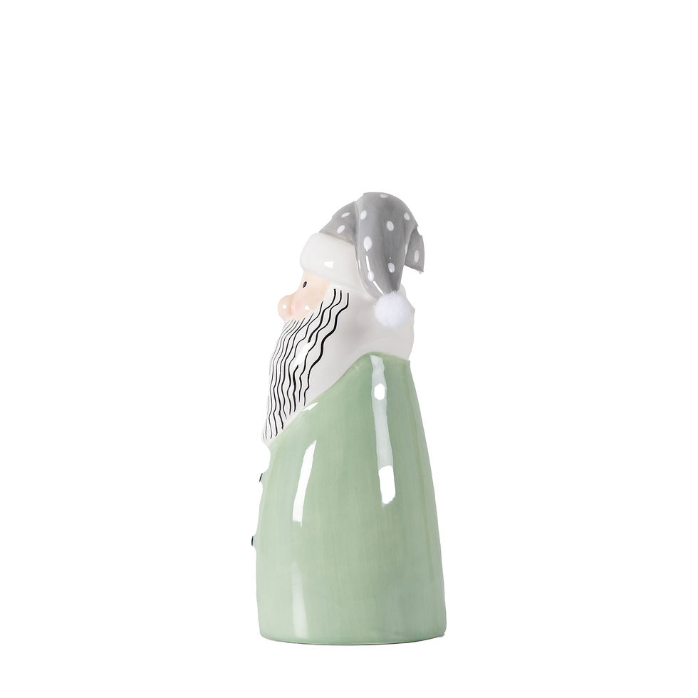 Thumbnail: Green Santa Decor Large