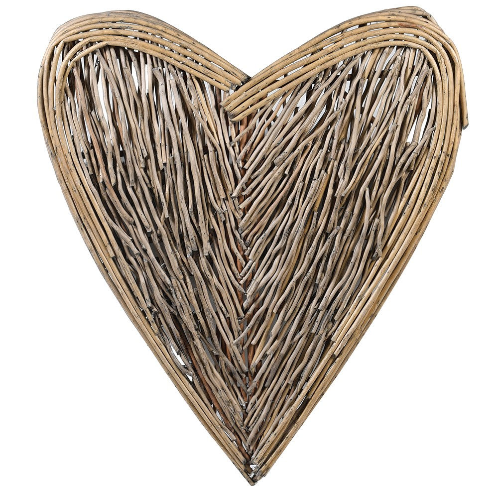 Extra Large Wicker Wall Heart