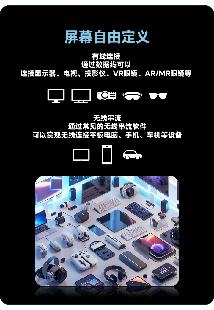 Thumbnail: Ling Long Foldable Keyboard PC 32G+1TB