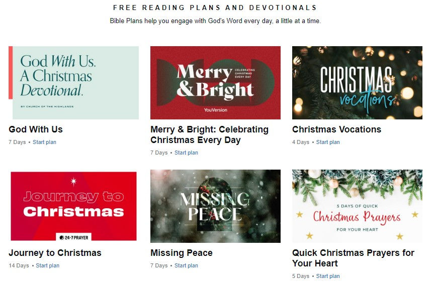 Bible.com Website