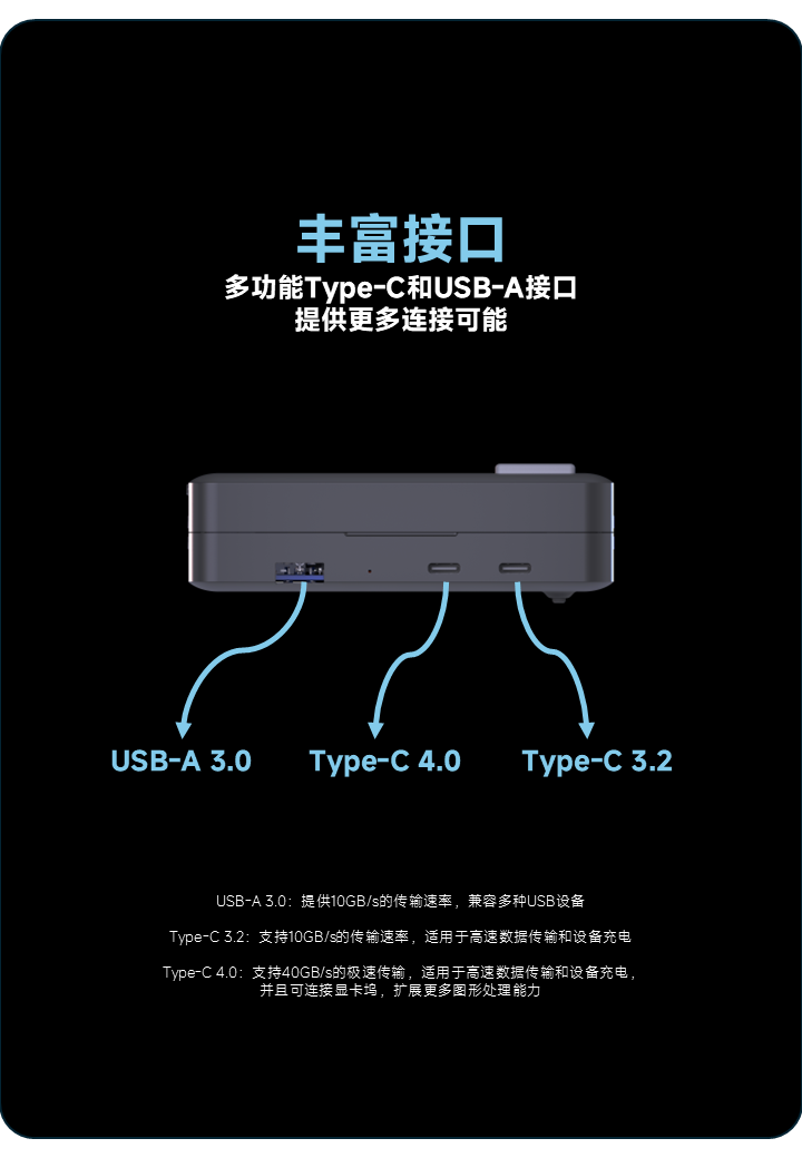 Thumbnail: Ling Long Foldable Keyboard PC 32G+1TB