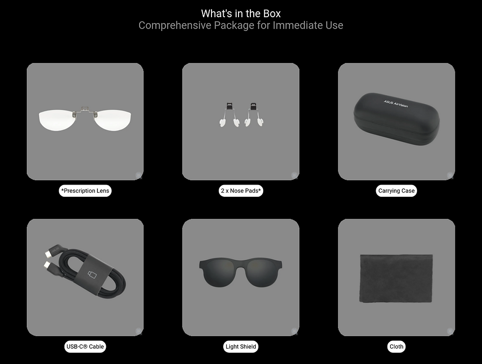 Thumbnail: ASUS AirVision M1 XR Glasses