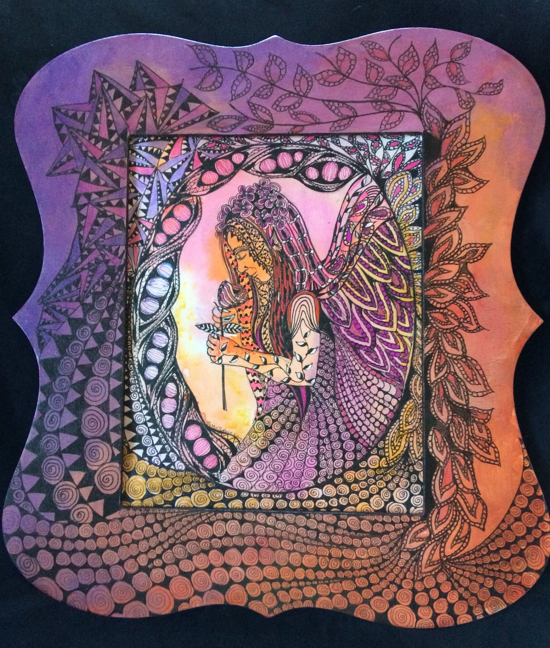 Fairy Moss And Flowers