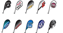 3D CLIP ON PADDLE FLAG - MAKES