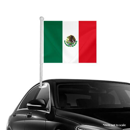 Miniatura: Clip en la ventana de la ventana del coche de México