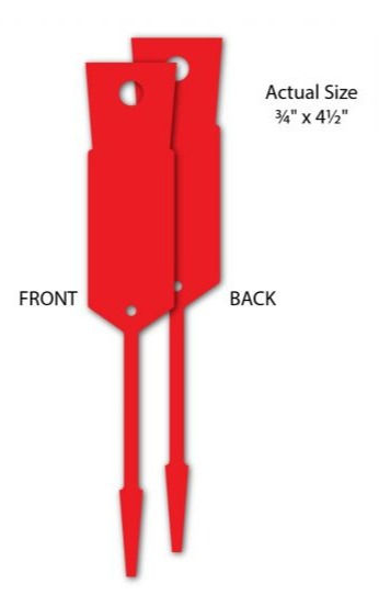 Miniatura: SELF-LOCKING ARROW ID KEY TAGS