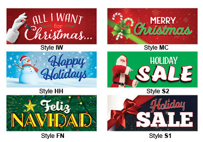 Holiday Bucko Banner