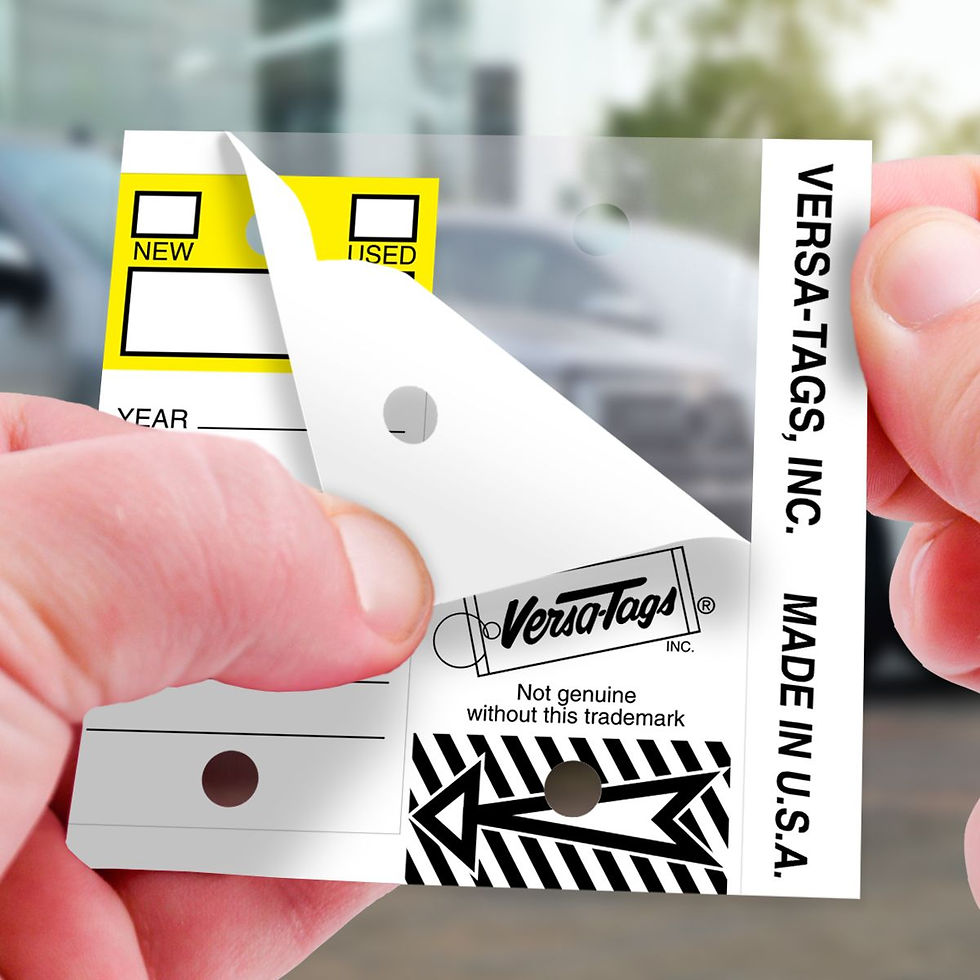 Thumbnail: Color Top Key Tags - Versa Tag