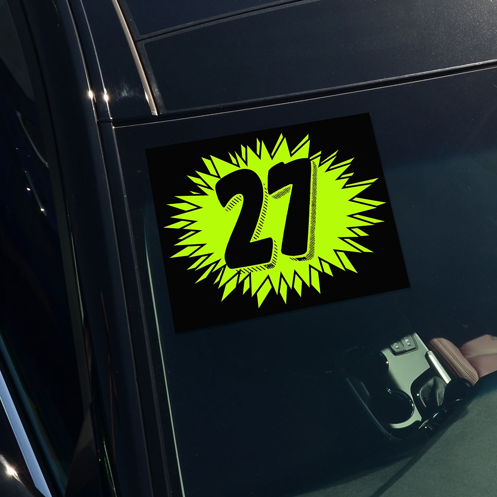 Thumbnail: Green & Black Burst Year Model