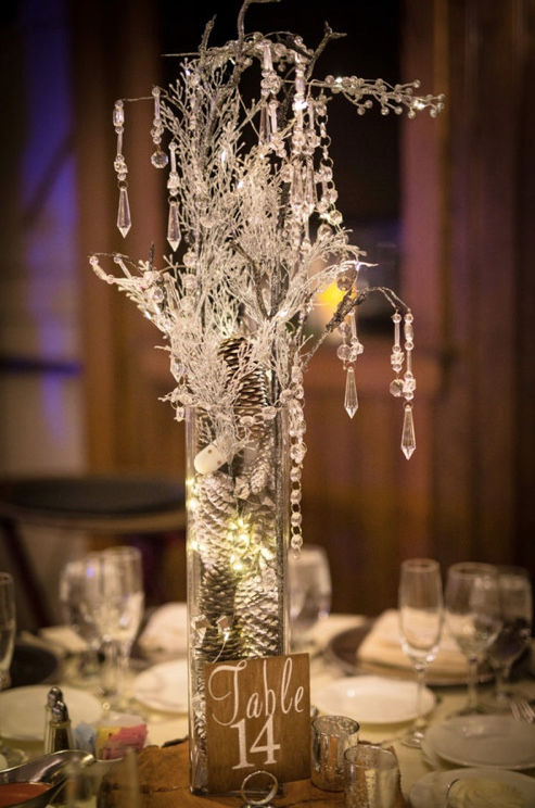 Thumbnail: Wood Table Number w/ Stand