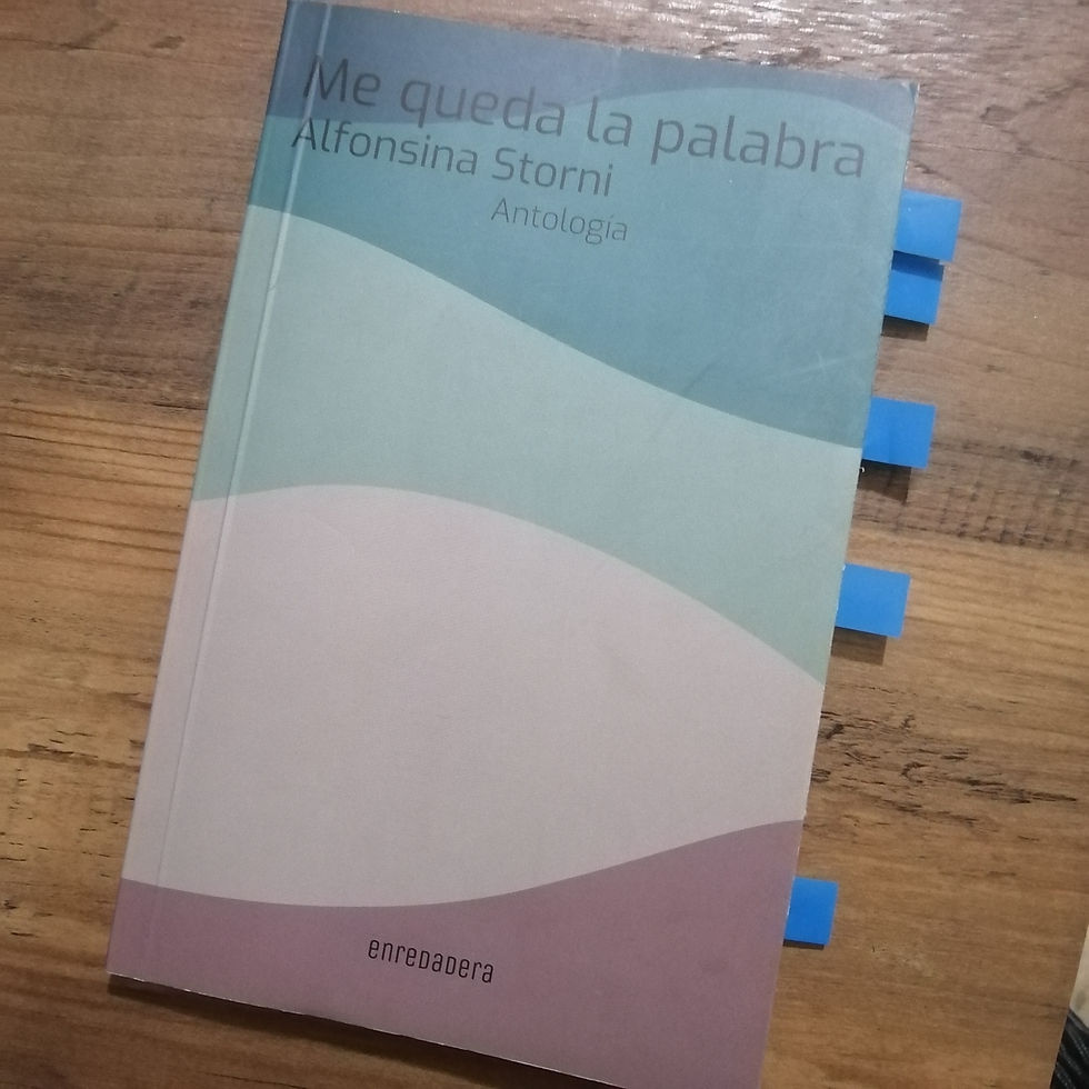 Me queda la palabra y hasta ella se resiste.