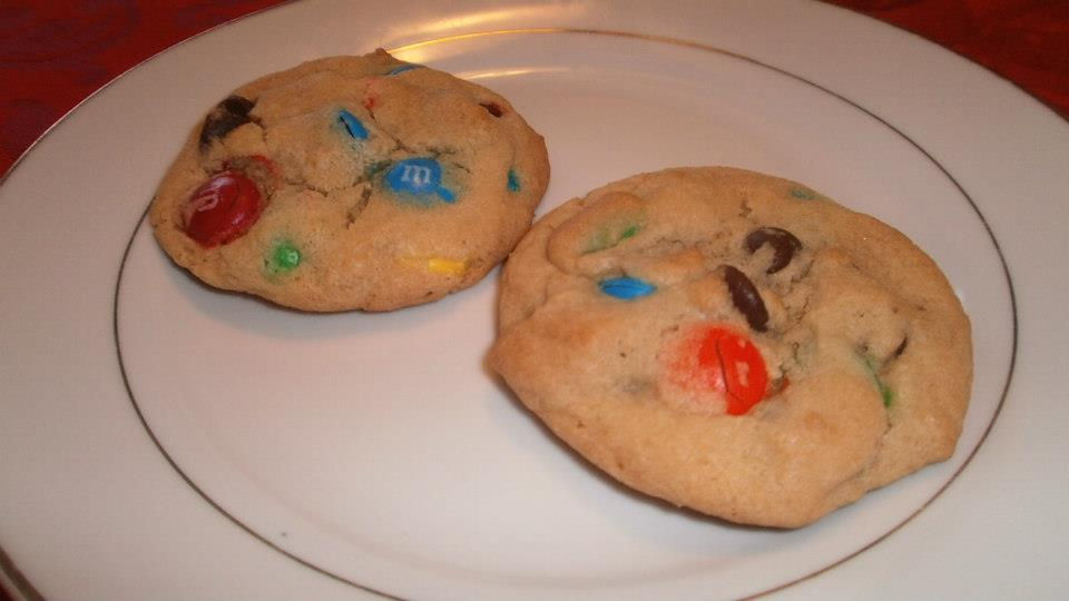 Candy coated cookies- Mmm&mm