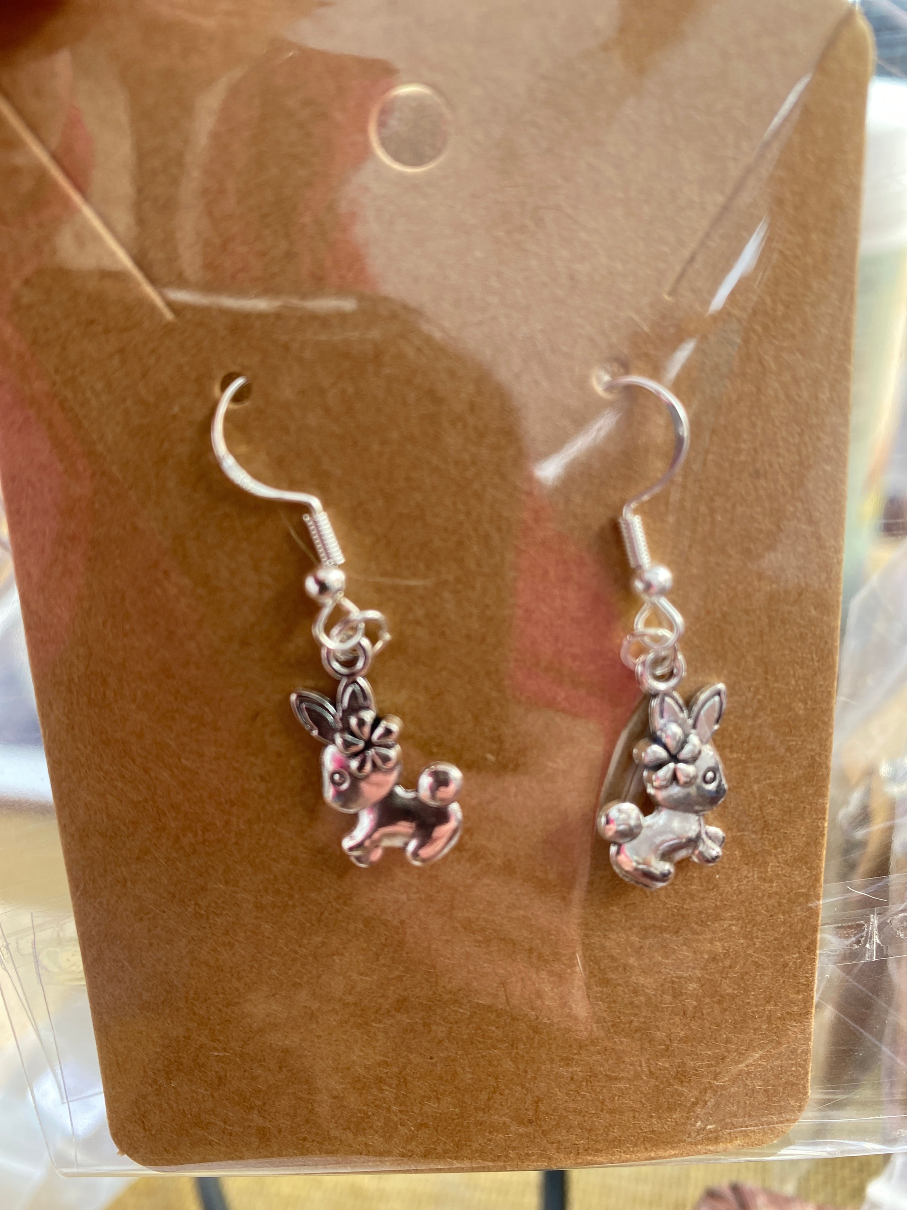 Bunny earrings