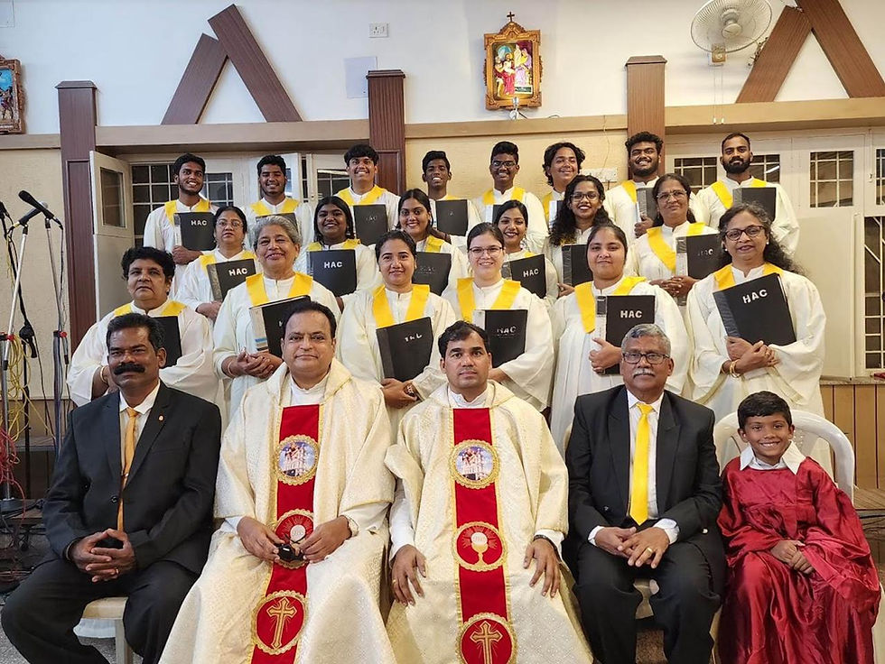 Training & Mass at St.Anthony's Church, Mudfort 26.11.23