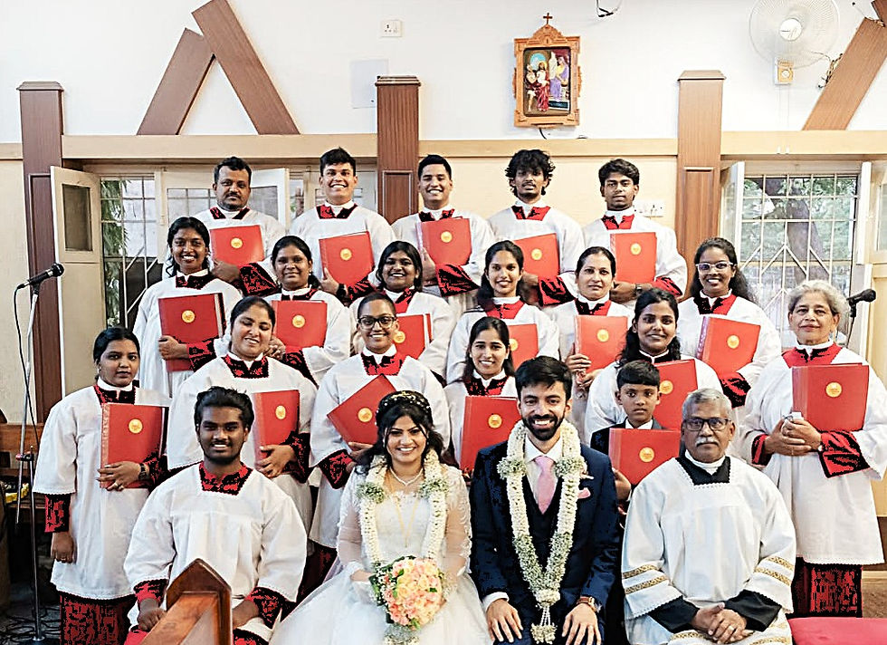 Nuptial Mass at St. Anthony's Church, Mudfort