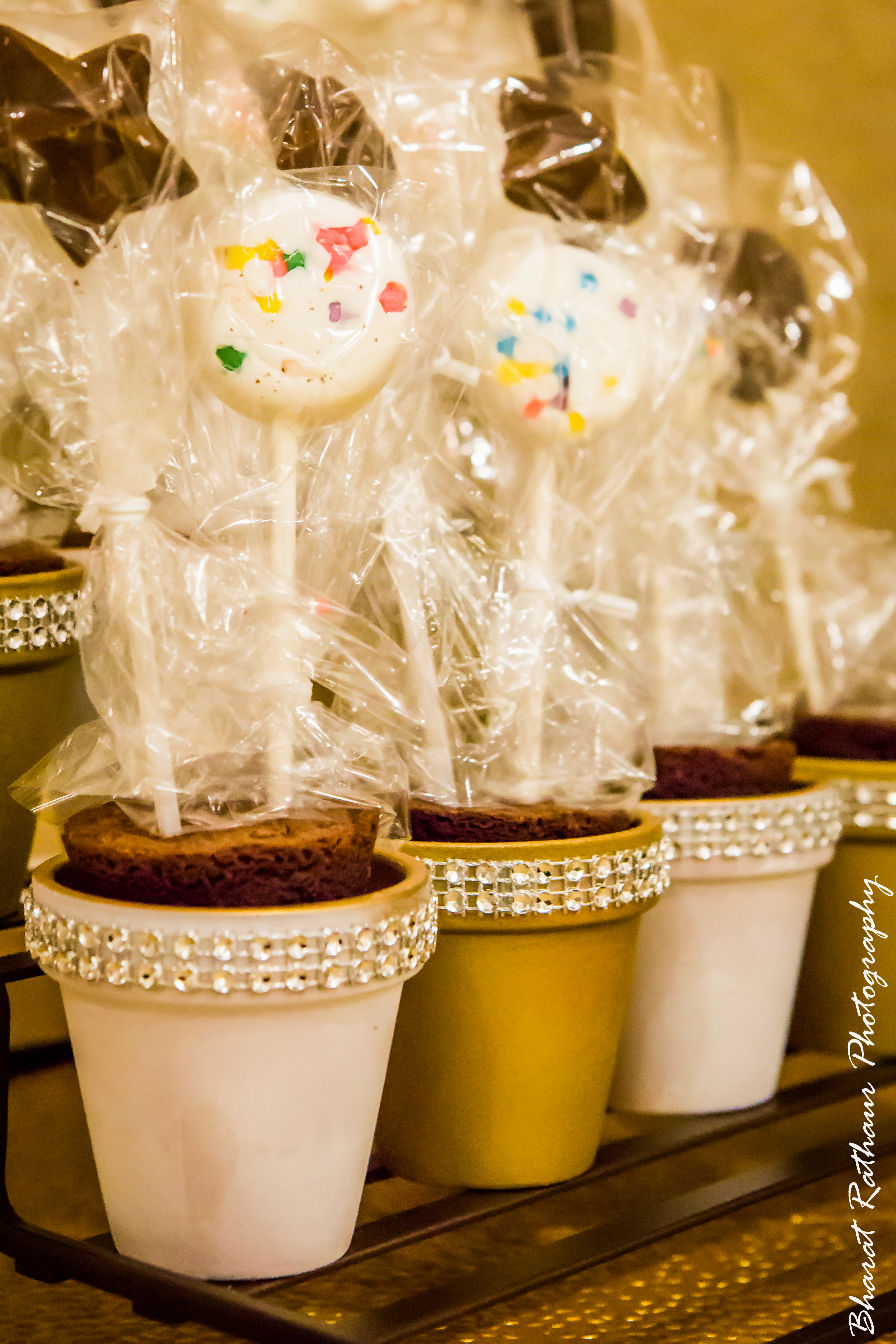 Edible decorations for candy station