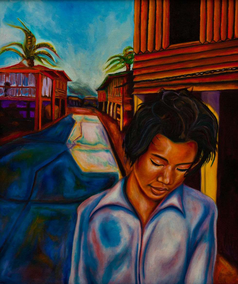 Wang I Po village youth.