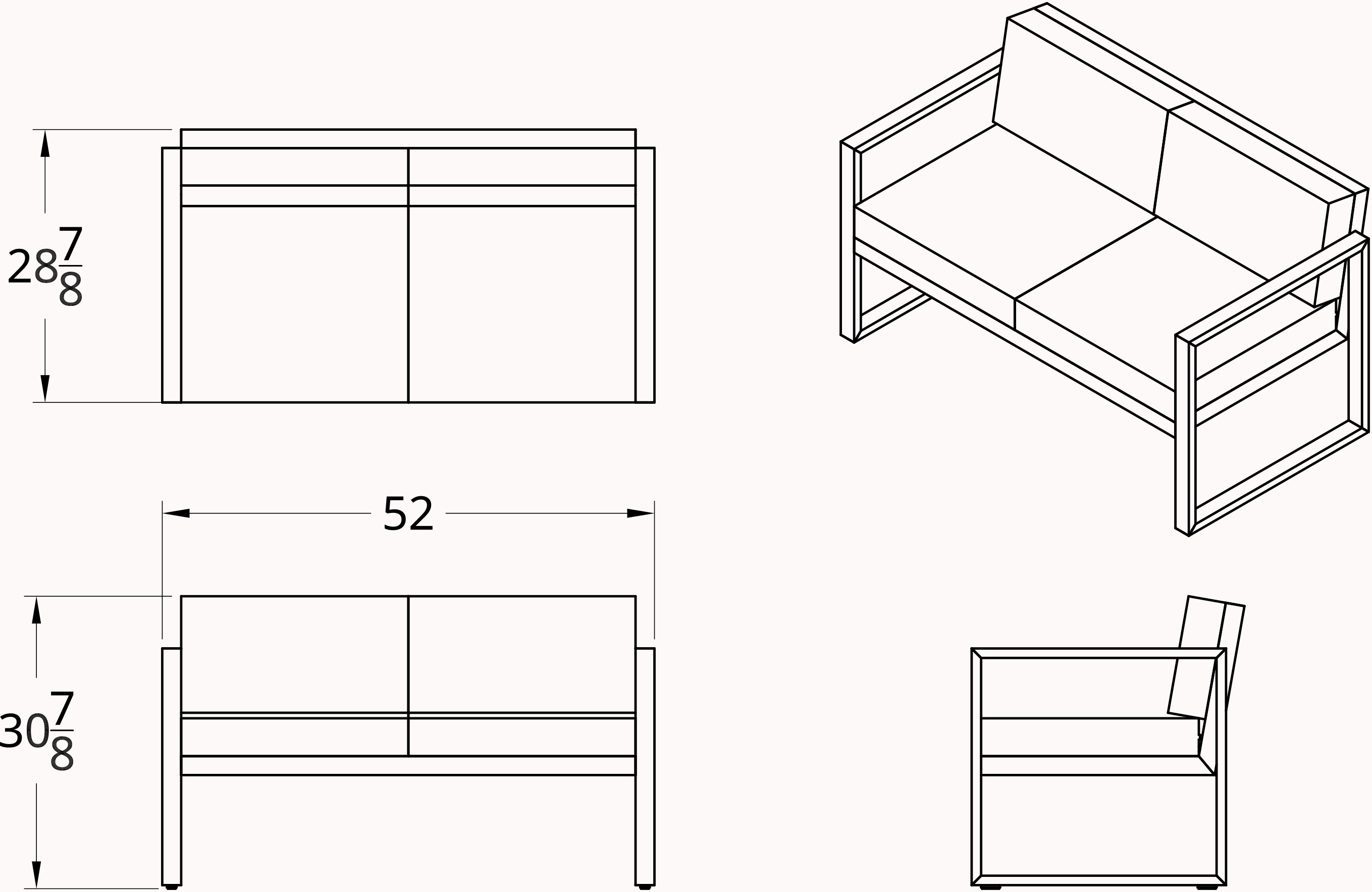 lemma love seat