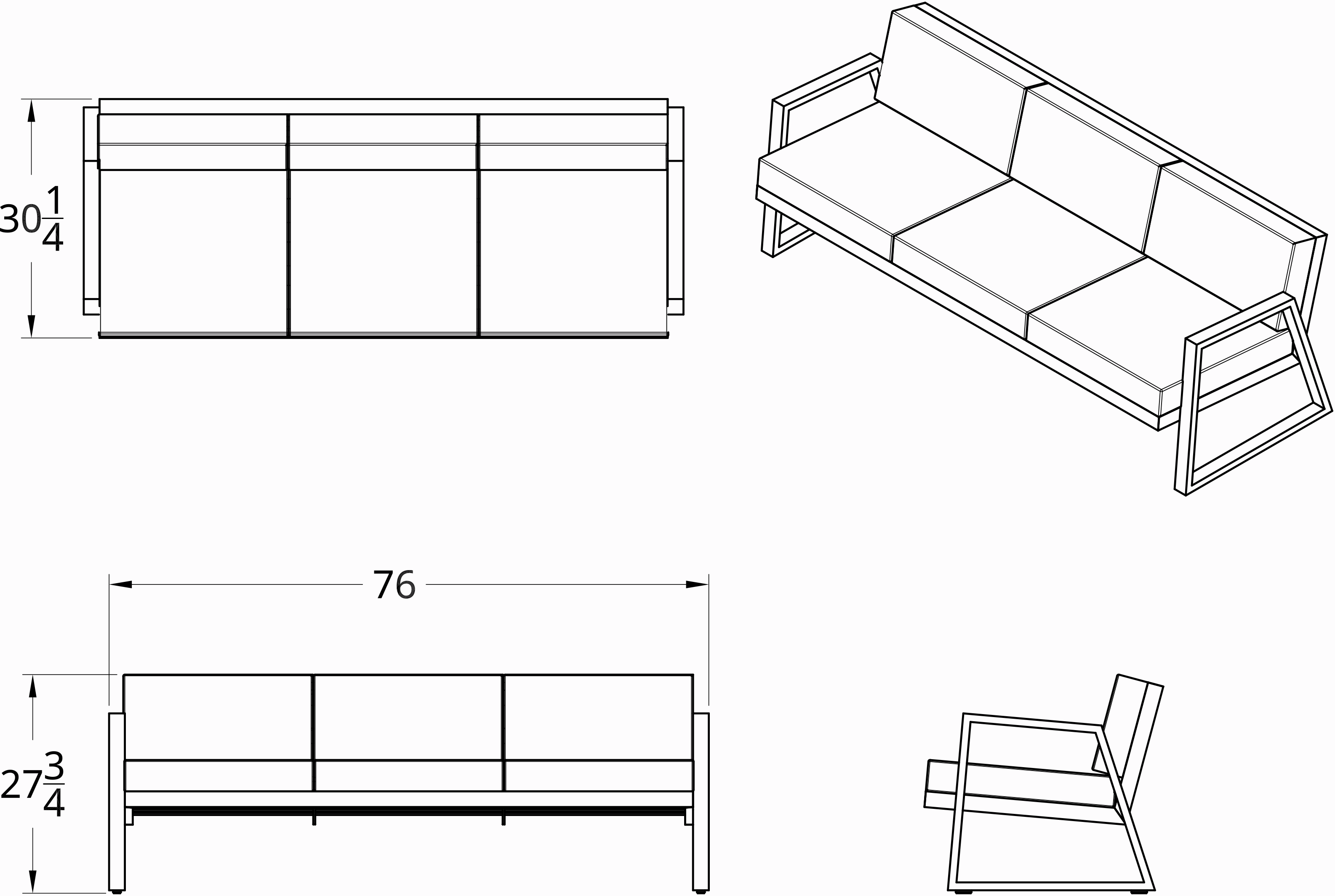 Fugue Couch