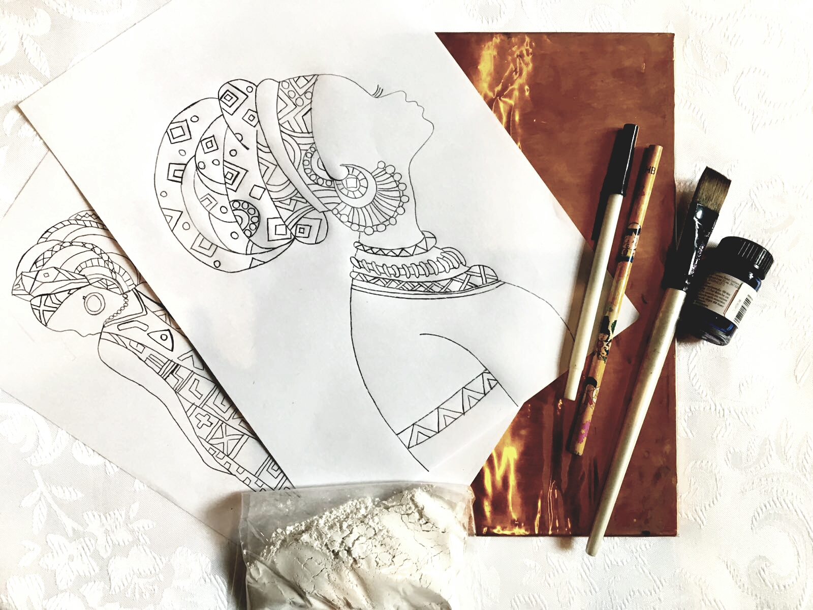Copper Emboss Art Supplies