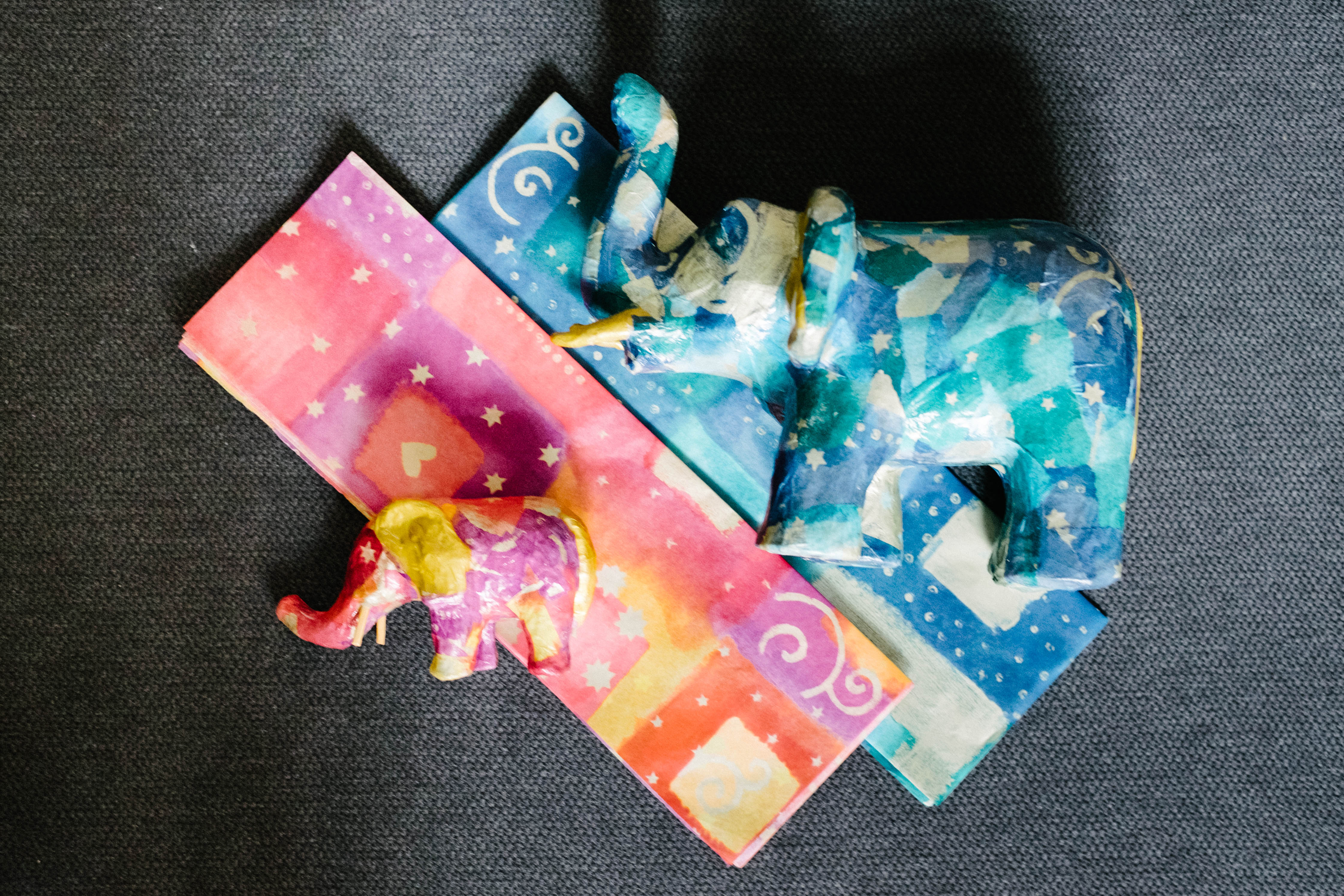 Papier-Mâche Elephant