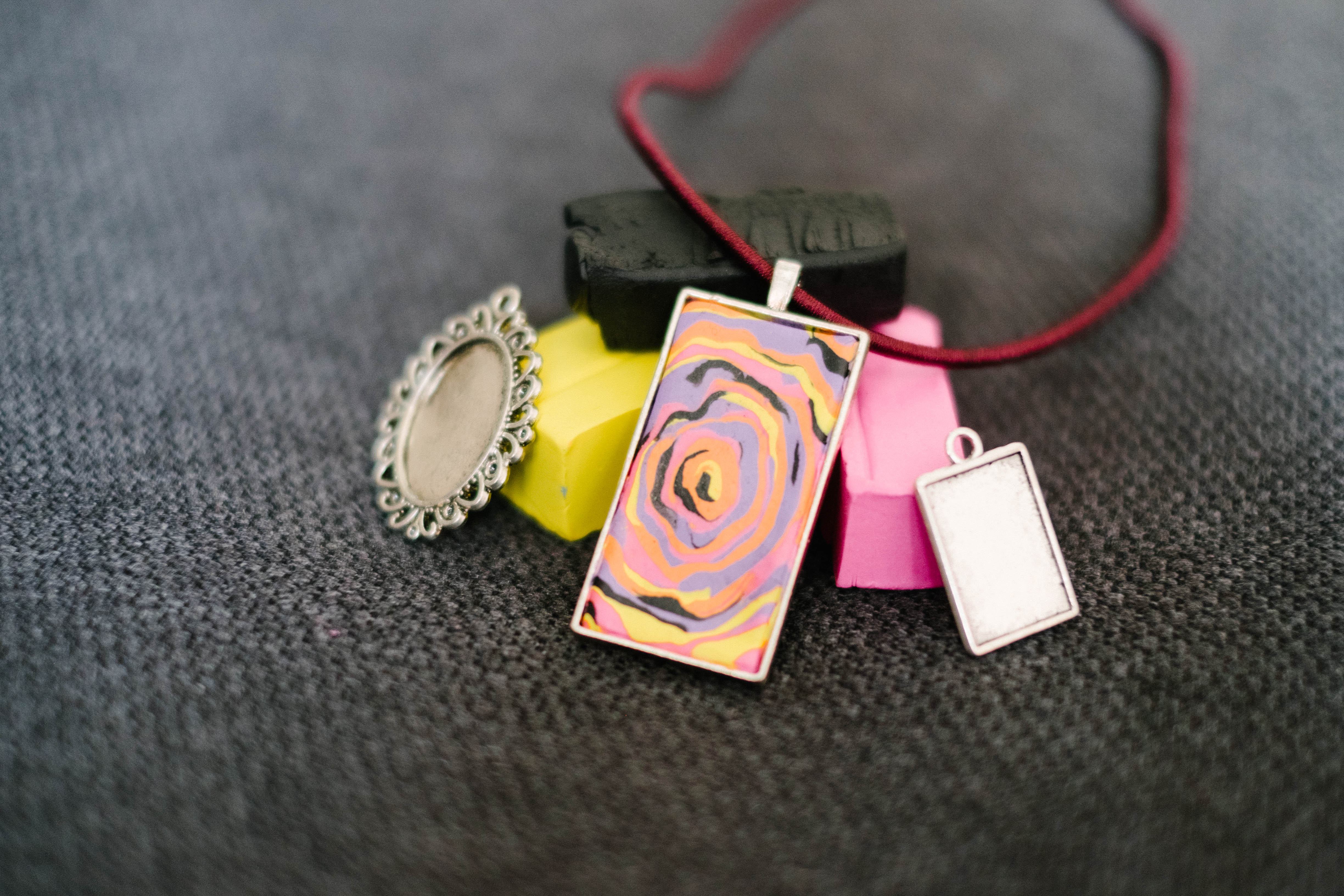 Polymer Clay Pendant