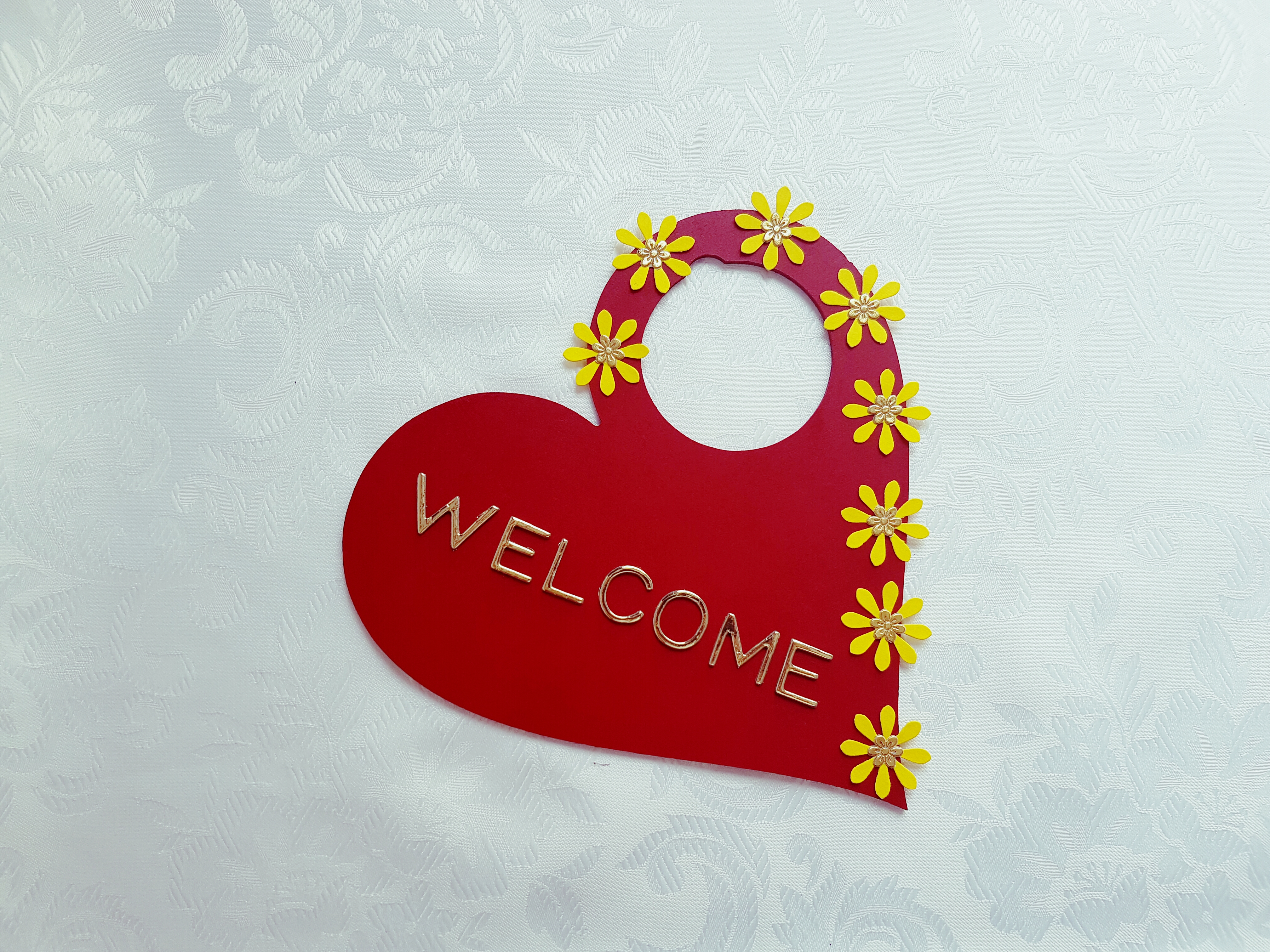Heart Door Sign