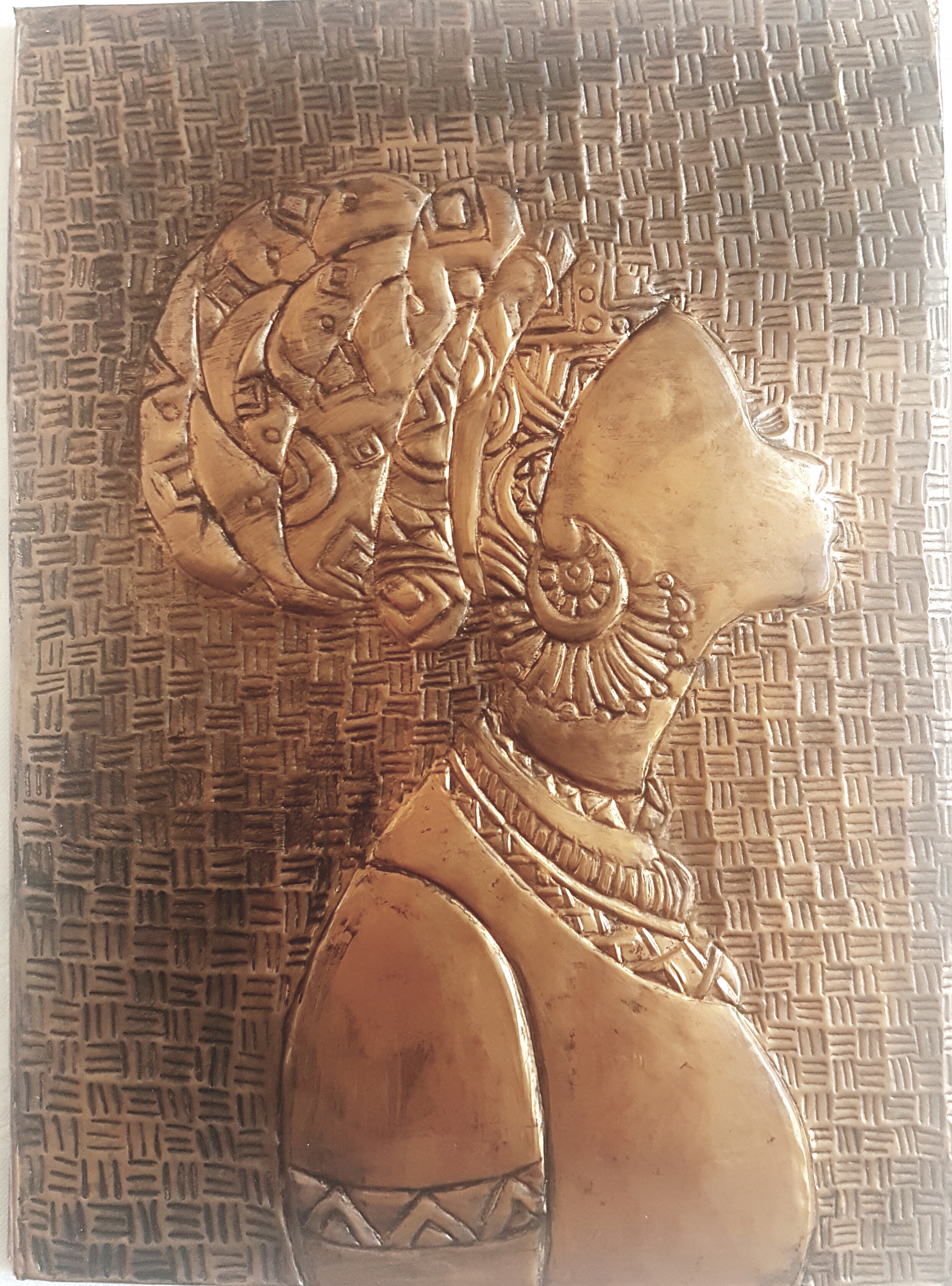 Copper Emboss Art