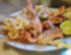 Fritto misto di pesce--Mixed fried fish