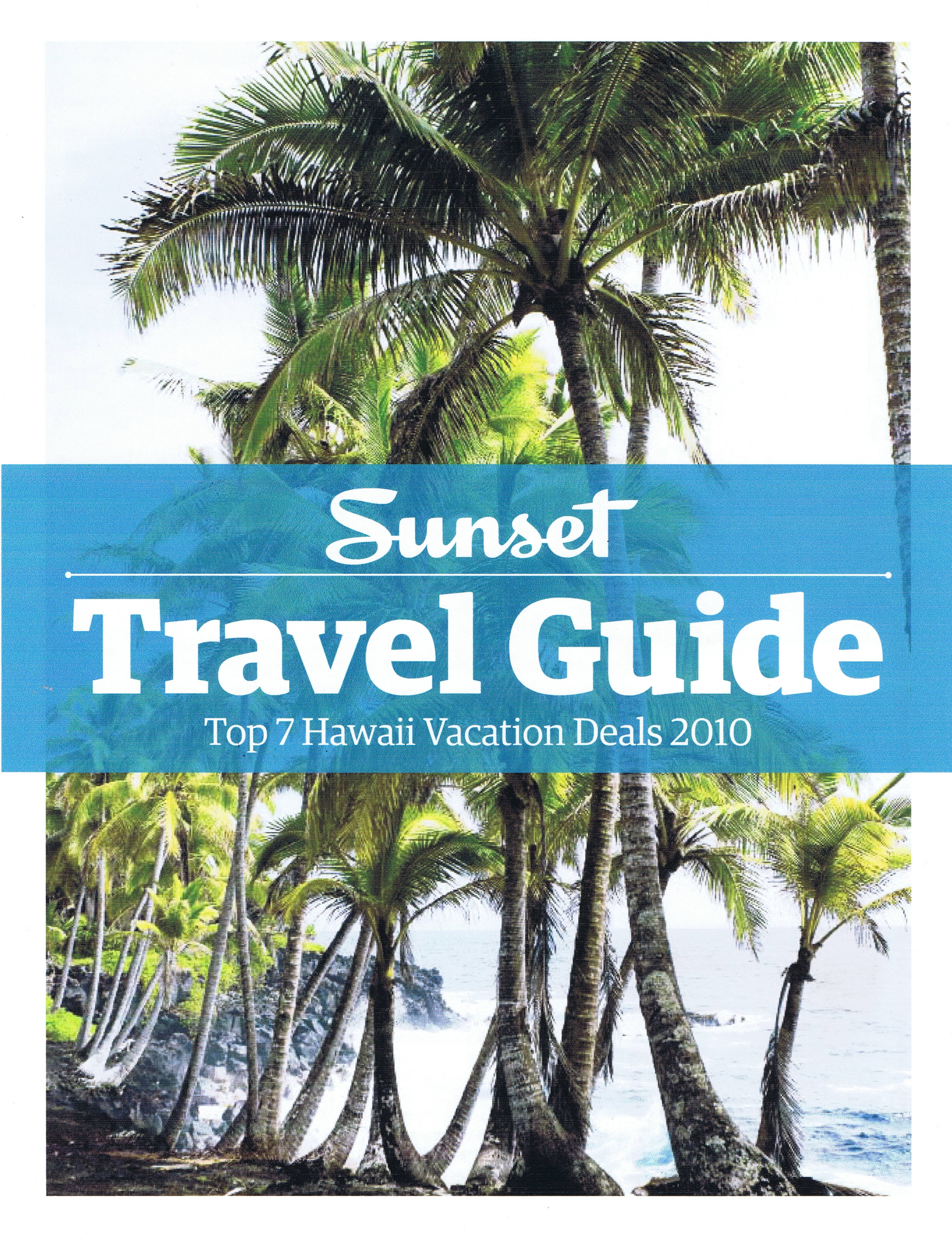 Sunset Travel Guide Cover