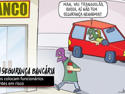 Trabalhadores querem mais segurança nos bancos